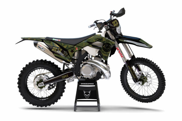Kit déco motocross Sherco - Army