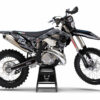 Kit déco motocross Sherco - Army - Gris