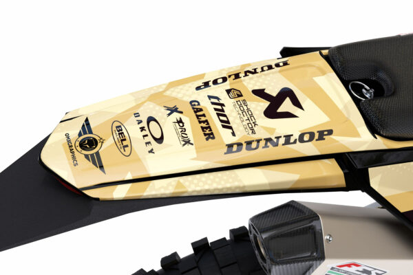 Kit déco motocross Sherco - Army - Sand 3