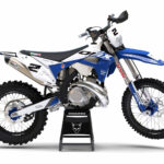 Kit déco motocross Sherco - Corsa - Bleu