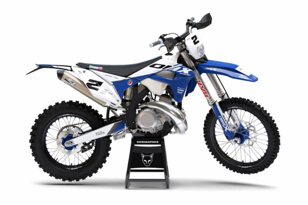 Kit déco motocross Sherco - Corsa - Bleu