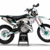 Kit déco motocross Sherco - Enigma - Blanc