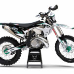 Kit déco motocross Sherco - Enigma - Blanc