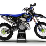 Kit déco motocross Sherco - Fury - Bleu