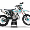 Kit déco motocross Sherco - Hangout - Bleu