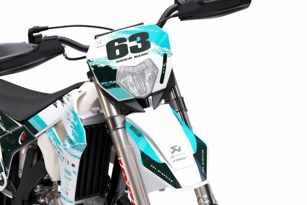 Kit déco motocross Sherco - Hangout - Bleu 2