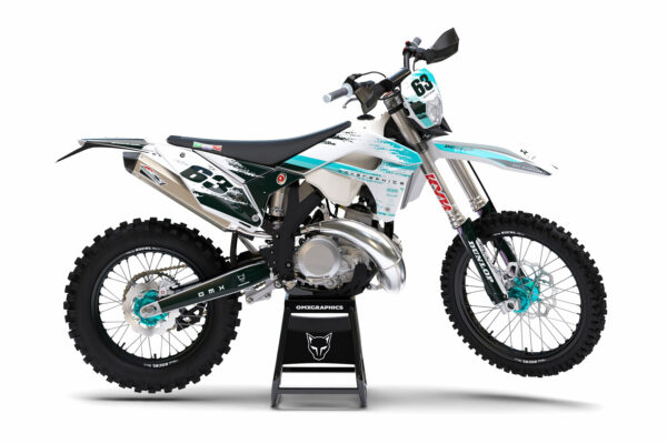 Kit déco motocross Sherco - Hangout - Bleu