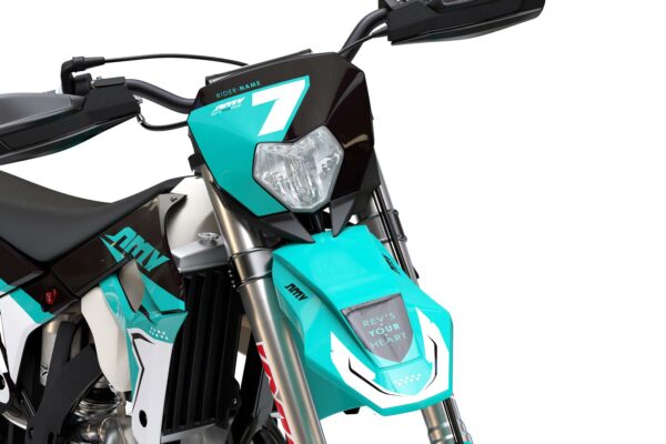 Kit déco motocross Sherco - Katana - Teal 2