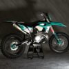 Kit déco motocross Sherco - Katana - Teal Promo