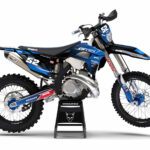 Kit déco motocross Sherco - Ominous - Bleu