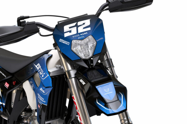 Kit déco motocross Sherco - Ominous - Bleu 2