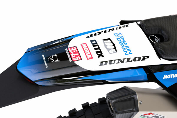 Kit déco motocross Sherco - Ominous - Bleu 3