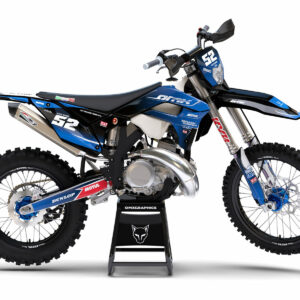 Kit déco motocross Sherco - Ominous - Bleu