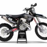 Kit déco motocross Sherco - Ominous - Gris