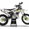 Kit déco motocross Sherco - Phantom - Blanc