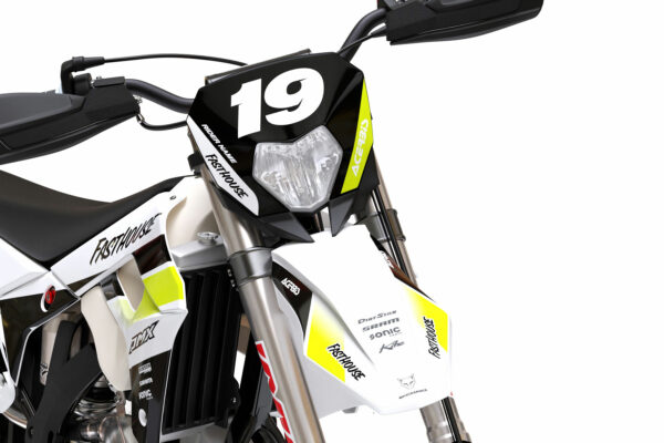 Kit déco motocross Sherco - Phantom - Blanc 2