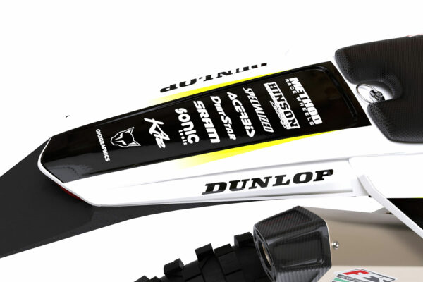 Kit déco motocross Sherco - Phantom - Blanc 3