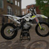 Kit déco motocross Sherco - Phantom - Blanc Promo