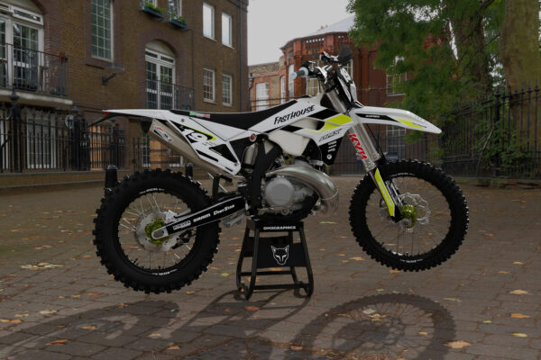 Kit déco motocross Sherco - Phantom - Blanc Promo