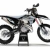 Kit déco motocross Sherco - Punch - Gris