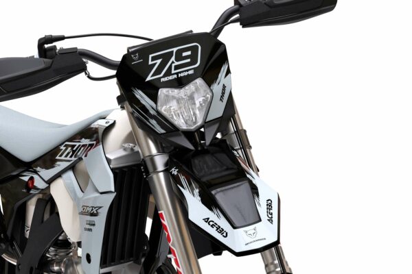 Kit déco motocross Sherco - Punch - Gris 2