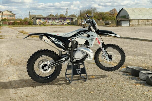 Kit déco motocross Sherco - Punch - Gris Promo