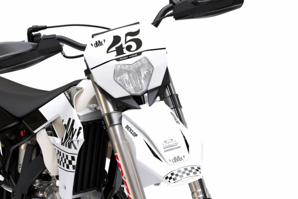 Kit déco motocross Sherco - Race - Blanc 2