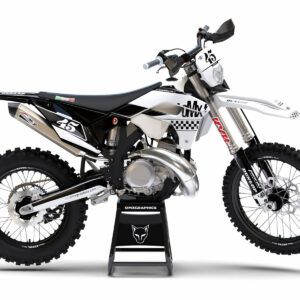 Kit déco motocross Sherco - Race - Blanc