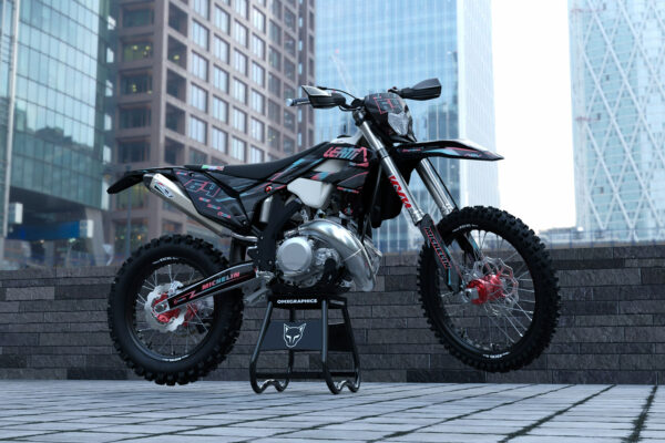 Kit déco motocross Sherco - Rhyme - Noir Promo