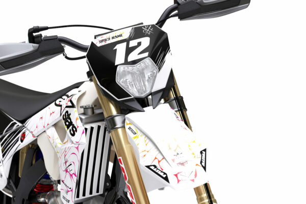 Kit déco motocross Sherco - Rival - Rose 2