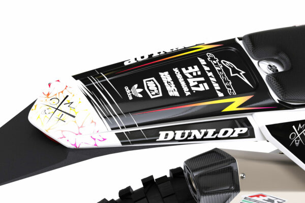 Kit déco motocross Sherco - Rival - Rose 3