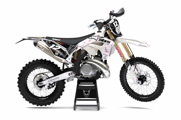 Kit déco motocross Sherco - Rival - Rose