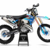 Kit déco motocross Sherco - Syndicate - Bleu