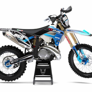 Kit déco motocross Sherco - Syndicate - Bleu