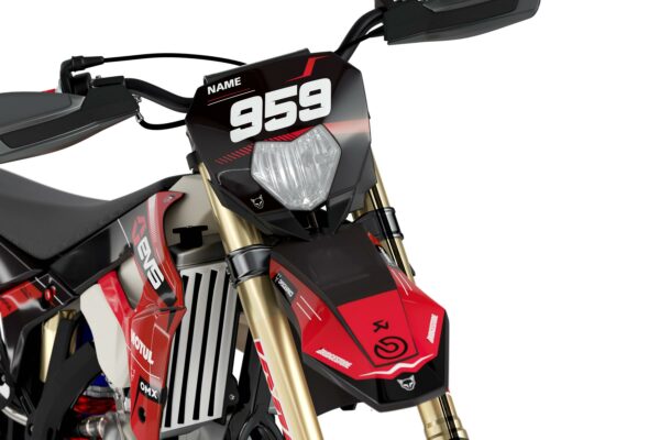 Kit déco motocross Sherco - Syndicate - Rouge 2