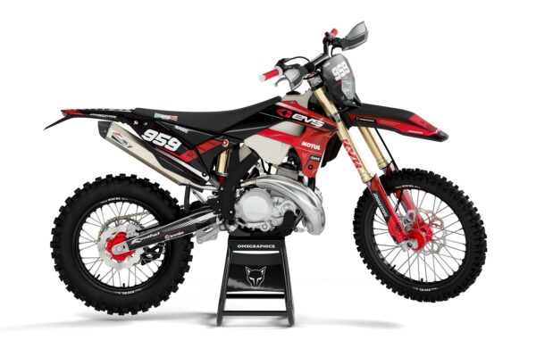 Kit déco motocross Sherco - Syndicate - Rouge