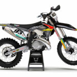 Kit déco motocross Sherco - Team - Gris