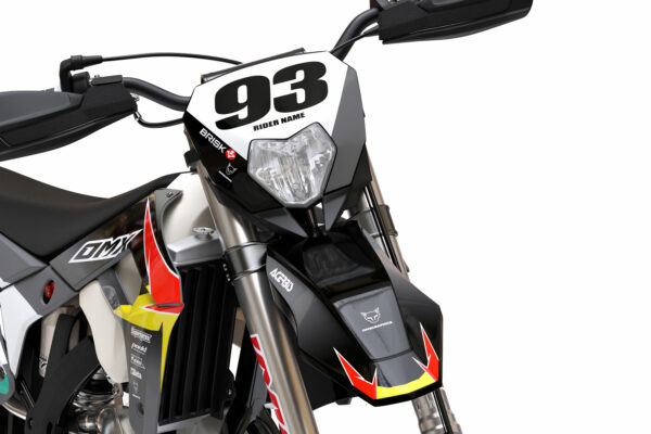 Kit déco motocross Sherco - Team - Gris 2