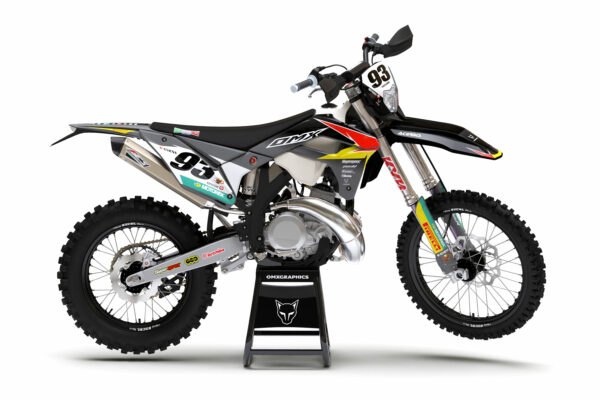 Kit déco motocross Sherco - Team - Gris