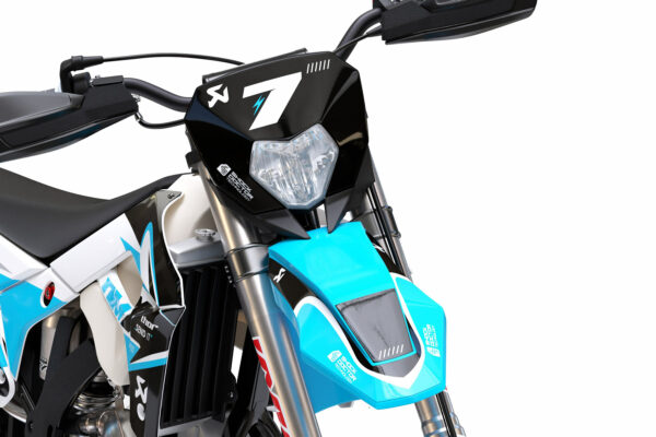Kit déco motocross Sherco - Thunder - Bleu 2