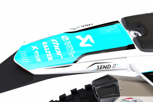 Kit déco motocross Sherco - Thunder - Bleu 3