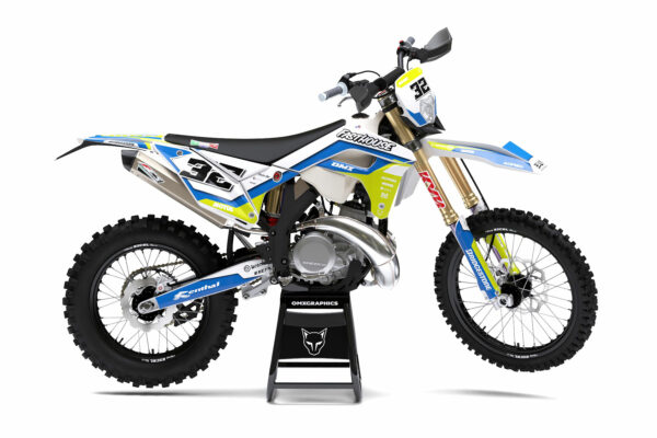 Kit déco motocross Sherco - Trace