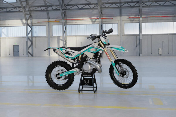 Kit déco motocross Sherco - Trace - Bleu Promo