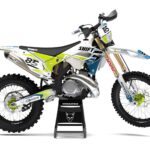 Kit déco motocross Sherco - Voltage - Lime