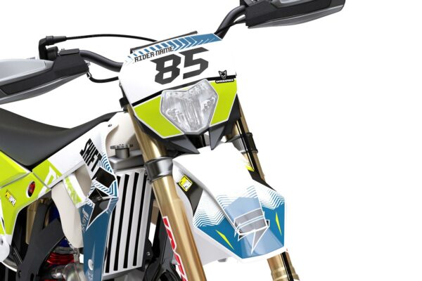 Kit déco motocross Sherco - Voltage - Lime 2