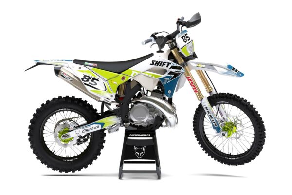Kit déco motocross Sherco - Voltage - Lime