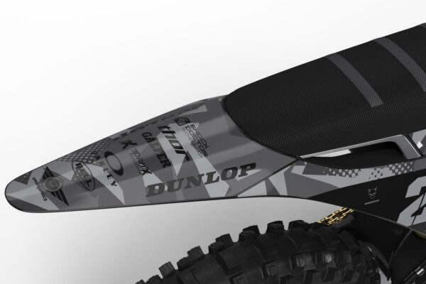 Kit déco motocross Stark Varg - Army - Gris 3