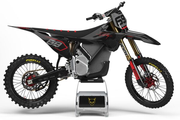 Kit déco motocross Stark Varg - Avenger - Noir