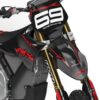 Kit déco motocross Stark Varg - Carbon - Rouge 2