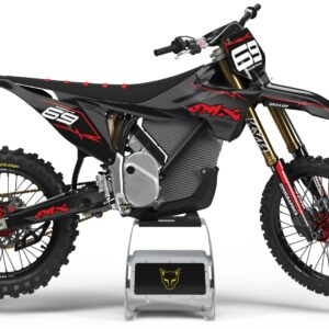 Kit déco motocross Stark Varg - Carbon - Rouge
